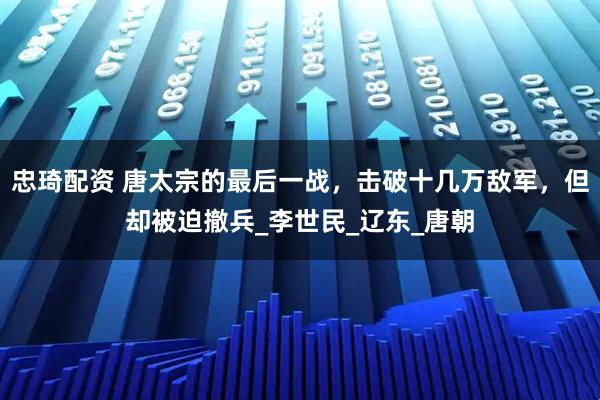 忠琦配资 唐太宗的最后一战，击破十几万敌军，但却被迫撤兵_李世民_辽东_唐朝